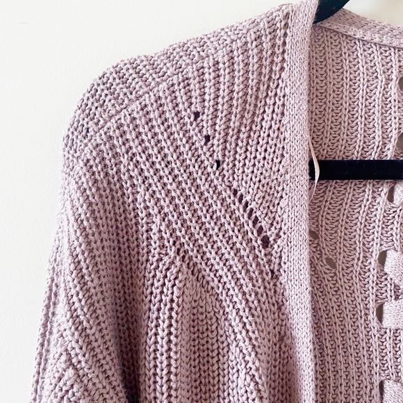 Hippie Rose Laced Back Knit Sweater - Picture 2 of 12